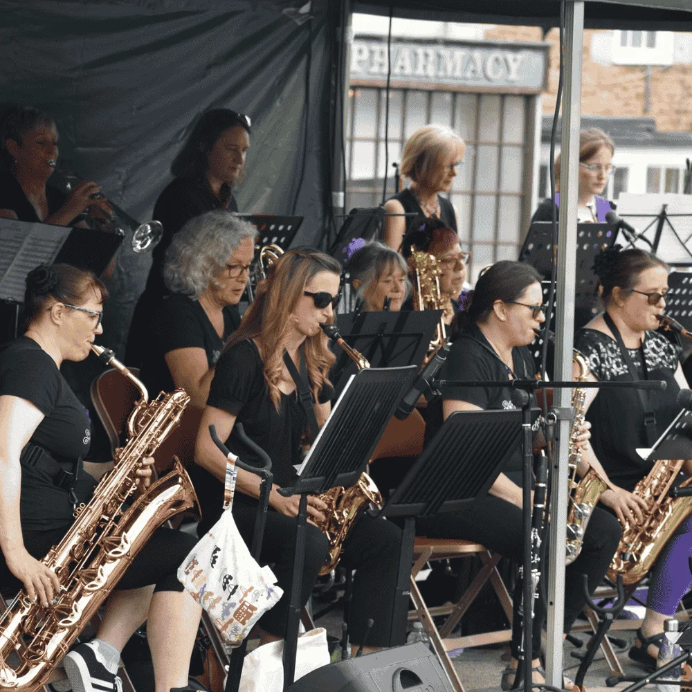all female swing band